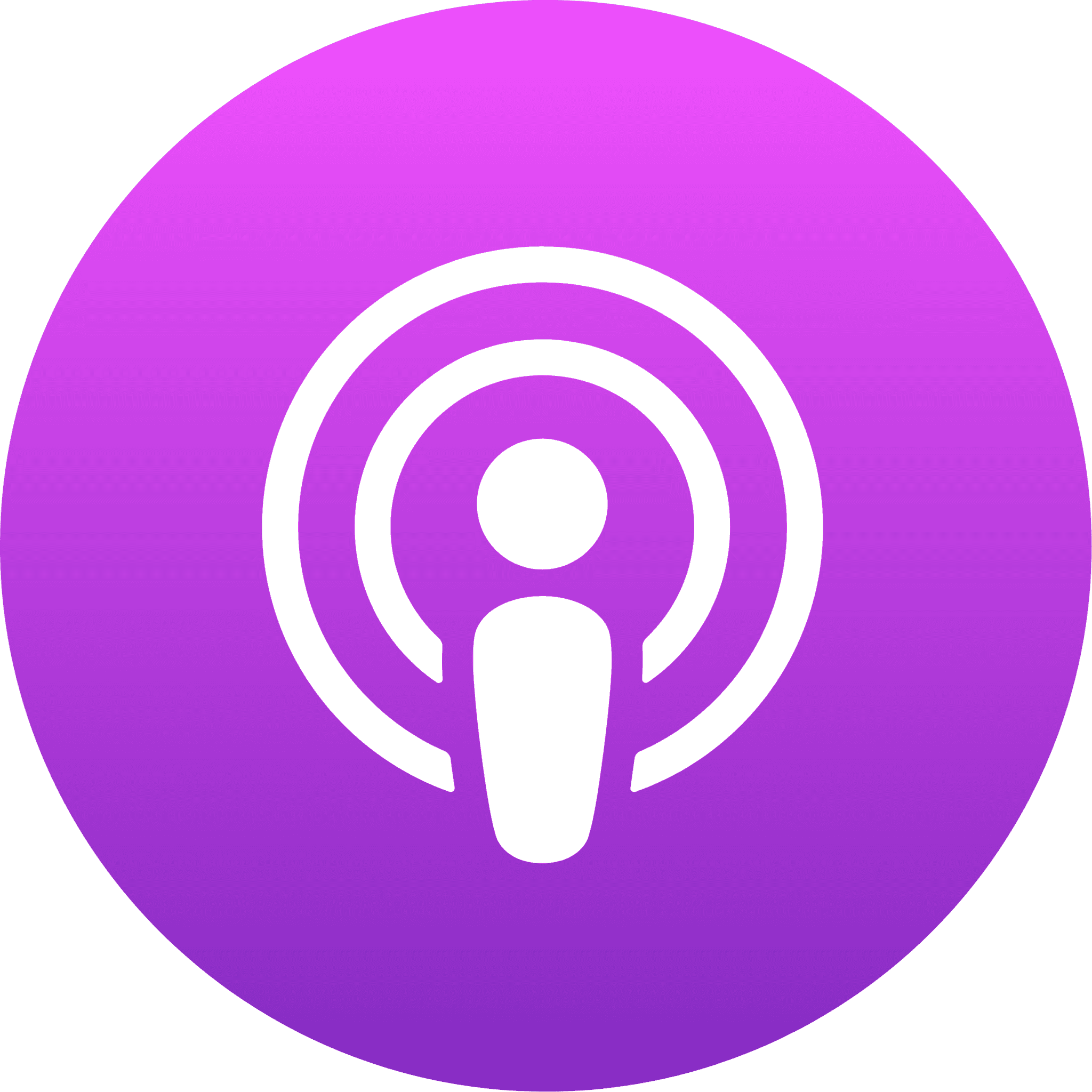 Apple Podcast Logo PNG HD Image